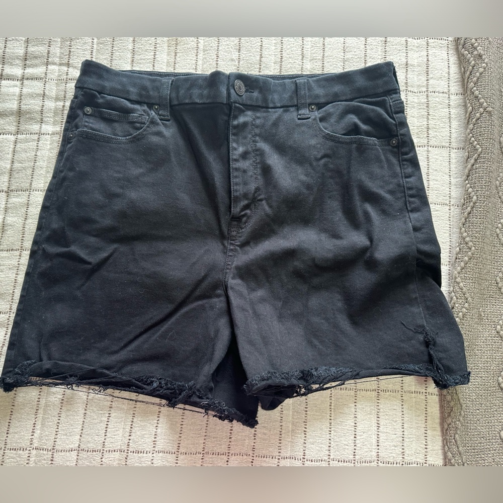 AE next level stretch black shorts